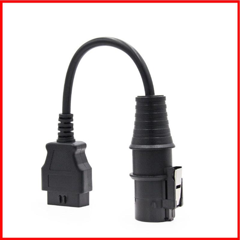 Interfejs przyrządu do diagnostyki usterek samochodu 30-pinowy na 16-pinowy kabel do konwersji Obd2 kompatybilny z Iveco