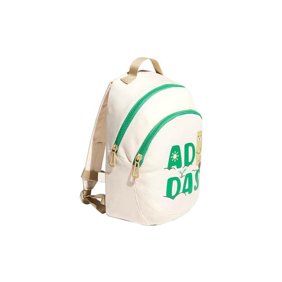 New Adidas Recycled Polyester Backpack Regular Women's Light Beige IB0355
