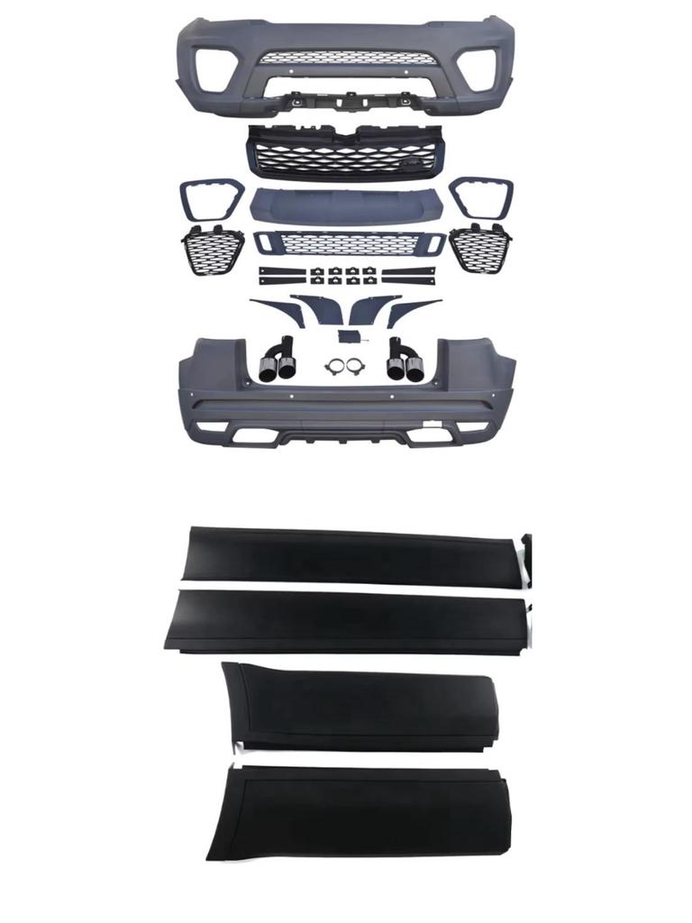 Electroplated Front Bumper Guard for Land Rover Range Rover Evoque L551 (2020-2022)