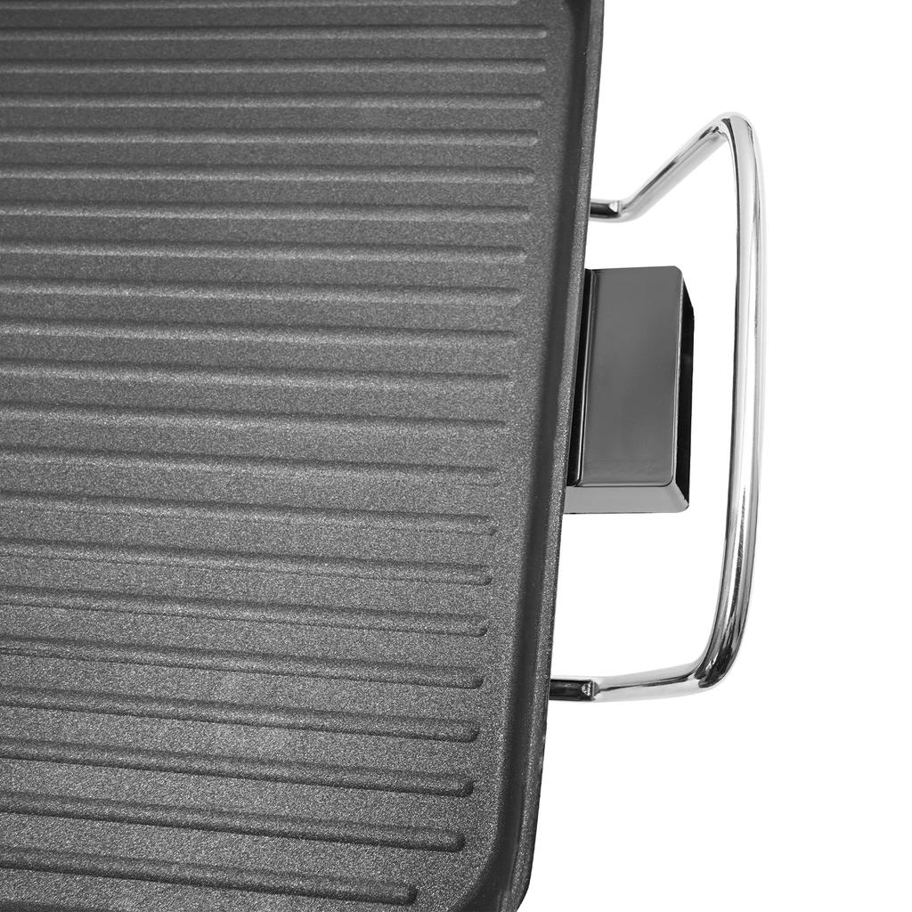 Non-Stick Electric BBQ Grill, 32-482℉ Adjustable Temperature, Outdoor Electric Grill, 1500W Electric Grill Plate