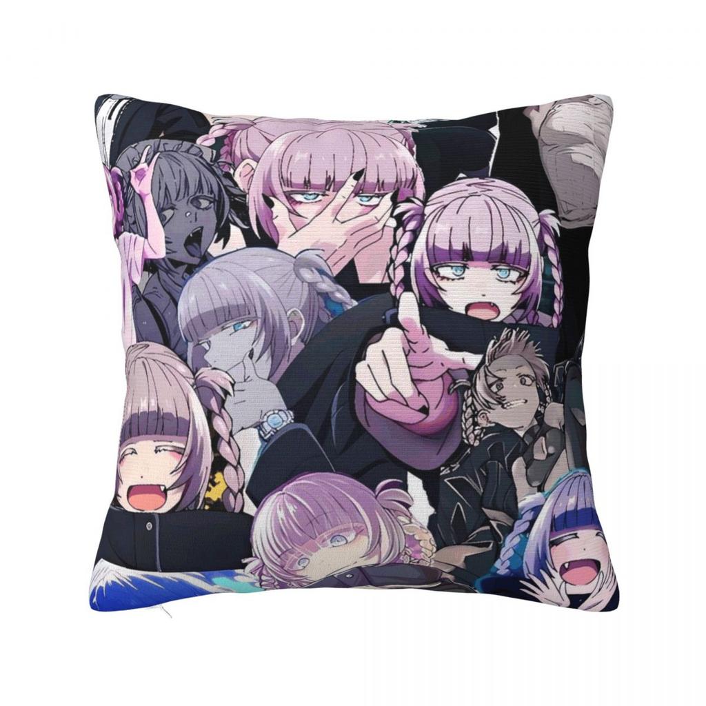 Pillow Cover Call Of The Night Anime Graphic Cushion Cover Kawaii Pillow Case For Sofa Car Home Decor Pillowcases