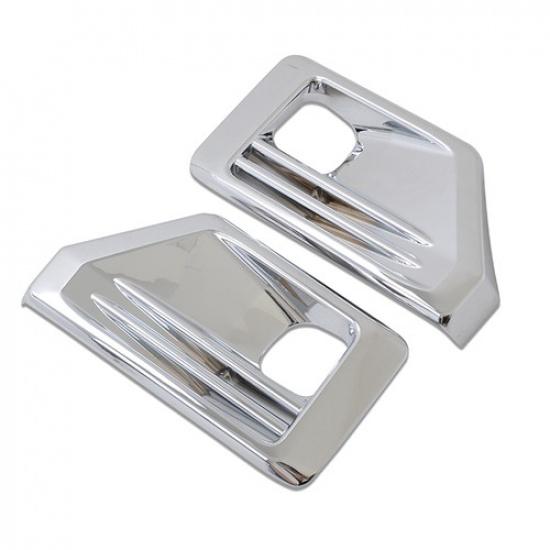 For Toyota Rav4 Rav 4 2019-2025 Carbon Fiber Foglight Front Light Lamp Cover