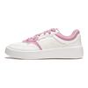 Li Ning Xingchu 2.0 V2 Lässig Vielseitig Dicke Sohle Höhenerhöhend Rutschfest Abriebfest Low-Top Skateschuhe Damen Sneaker Weiß Rosa AGCU108-1