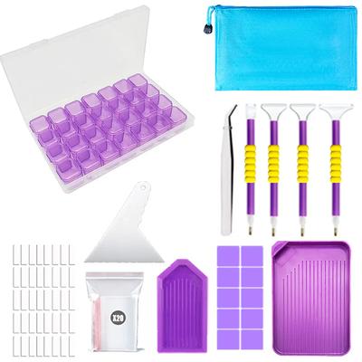 Diamant-Malerei-Zubehör, Tablett-Abdeckung, Stickerei-Perlenbehälter, Perlen-Aufbewahrungszubehör, Malwerkzeuge, Perlenbox, DIY-Kunstwerke