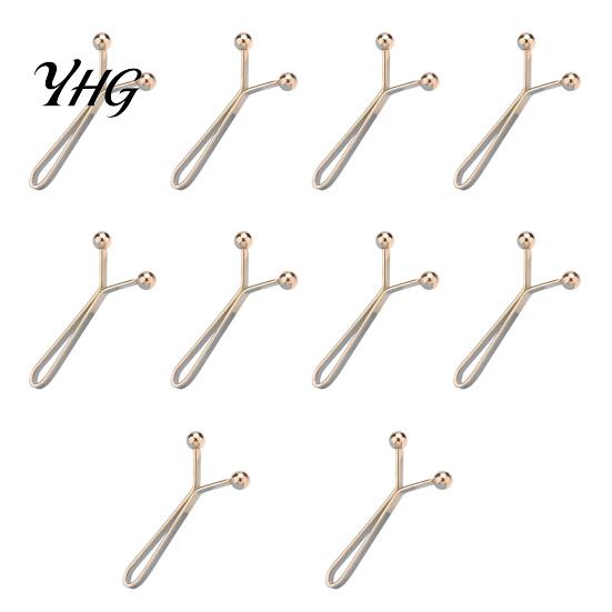 Damage Free Pants Clip 5/10Pcs Waist Tightener for Pants, Reusable Cincher No Loose Jeans, Sewing Trousers Leg Shortening Clamp Metal