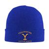 Yellowstone Dutton Ranch Graphic Print Bonnet Hats Men Women Trendy Outdoor Skullies Beanies Autumn Winter Head Wrap Caps