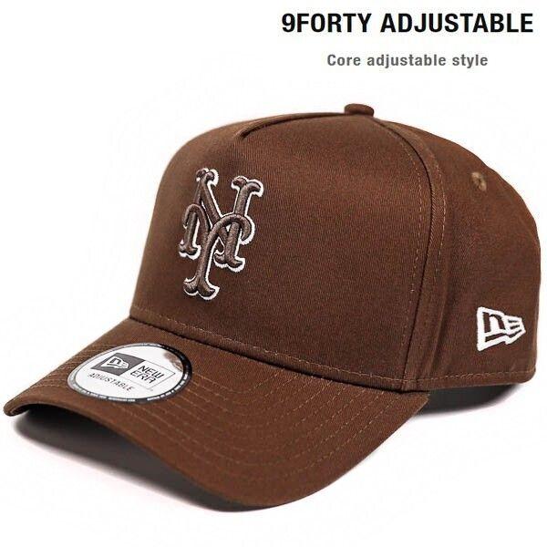 

[USED] NY Mets NEWERA ADJUSTABLE Brown Cap