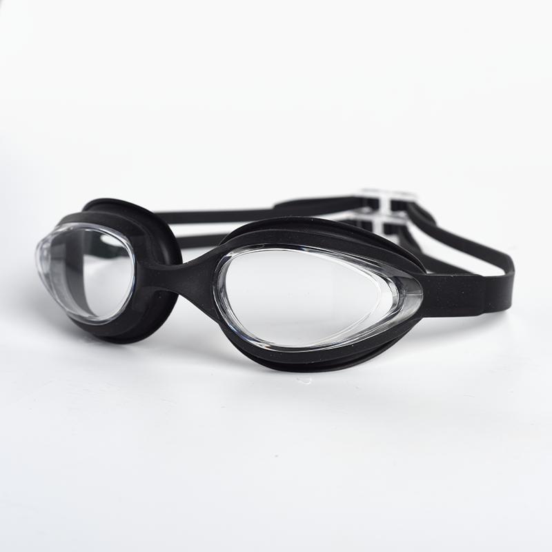 YL1100 Swimming Goggles Silicone Strap Competition Swimming Glasses Anti-fog Lens Integrated Nose Bridge Swim Goggle for Adult