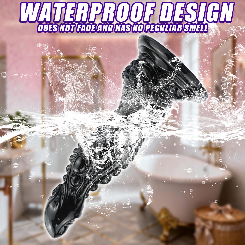 Alien Schwarzer Dildo Anal Plug für weibliche Masturbation