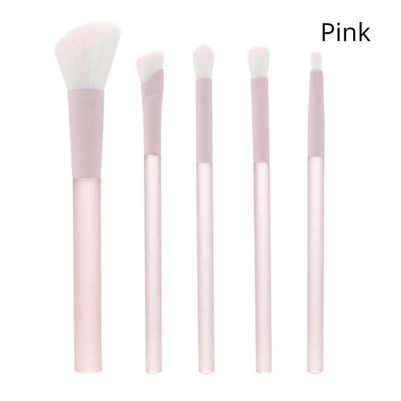 5Pcs Makeup brush set eye shadow powder brush foundation make-up powder blusher highlight concealer set beauty tools