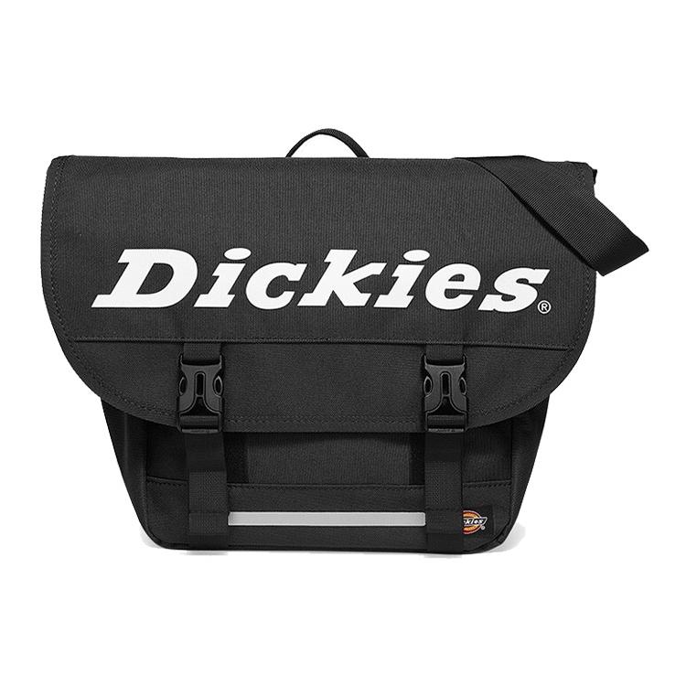 

New Dickies Polyester Messenger Bag, Crossbody Bag, Shoulder Bag Unisex Black 191U90LBB49BK02 30.0*14.0*23.6CM