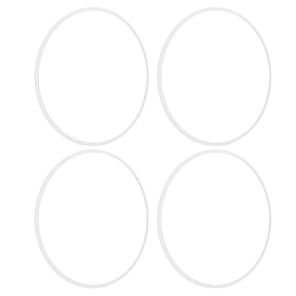 4PCS 16 Inch Wheel Rim Protector Anti Scratch Self Adhesive Aluminum Alloy Metal Wheel Edges Trim Protector Ring