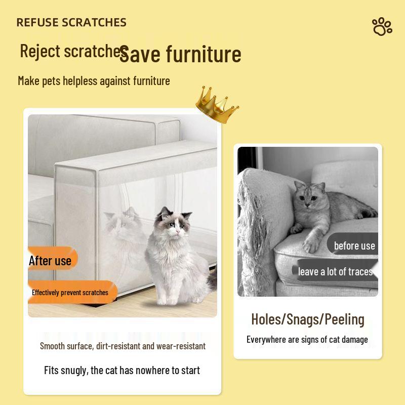 Transparenter selbstklebender Kratzschutz für Wände: Nicht-Schädigender, Schmutzabweisender Tapetenaufkleber für Wohnzimmer