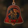 U.S. 250th Anniversary Bell Ornament Commemorative Doorbell of The United States Christmas Tree Hanging Ornament Patriotic Gifts for Collectors