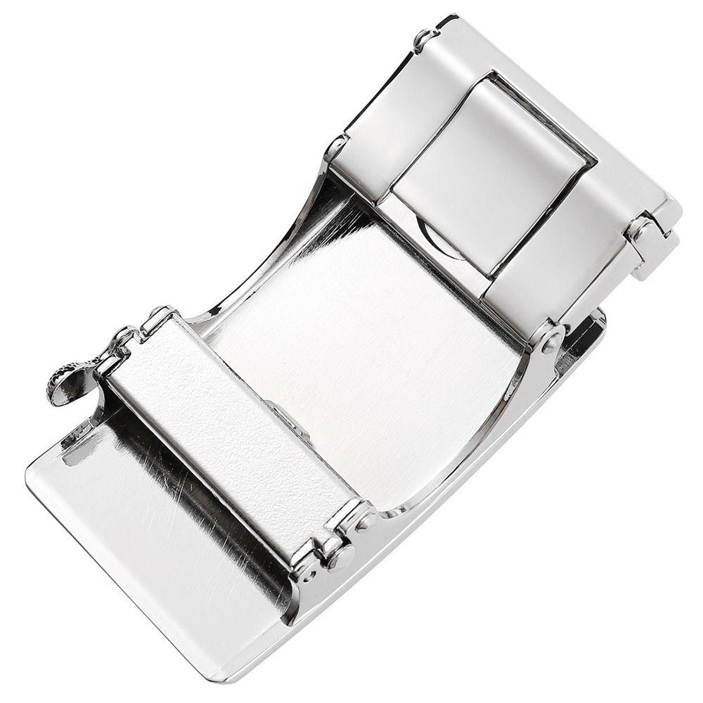 Lega di Zinco Artigianato Fai da Te Senza Foro Classica Testa Terminale Barra per Cintura Fibbia a Spillo 36mm Fibbie Automatiche per Cintura