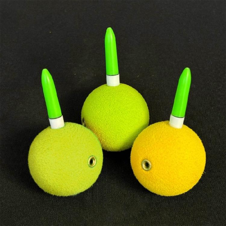 Portable Night Fishing Foams Float Bobbers Luminously Spherical Fish Float Fishing Float And Bobbers Fishing Accessories