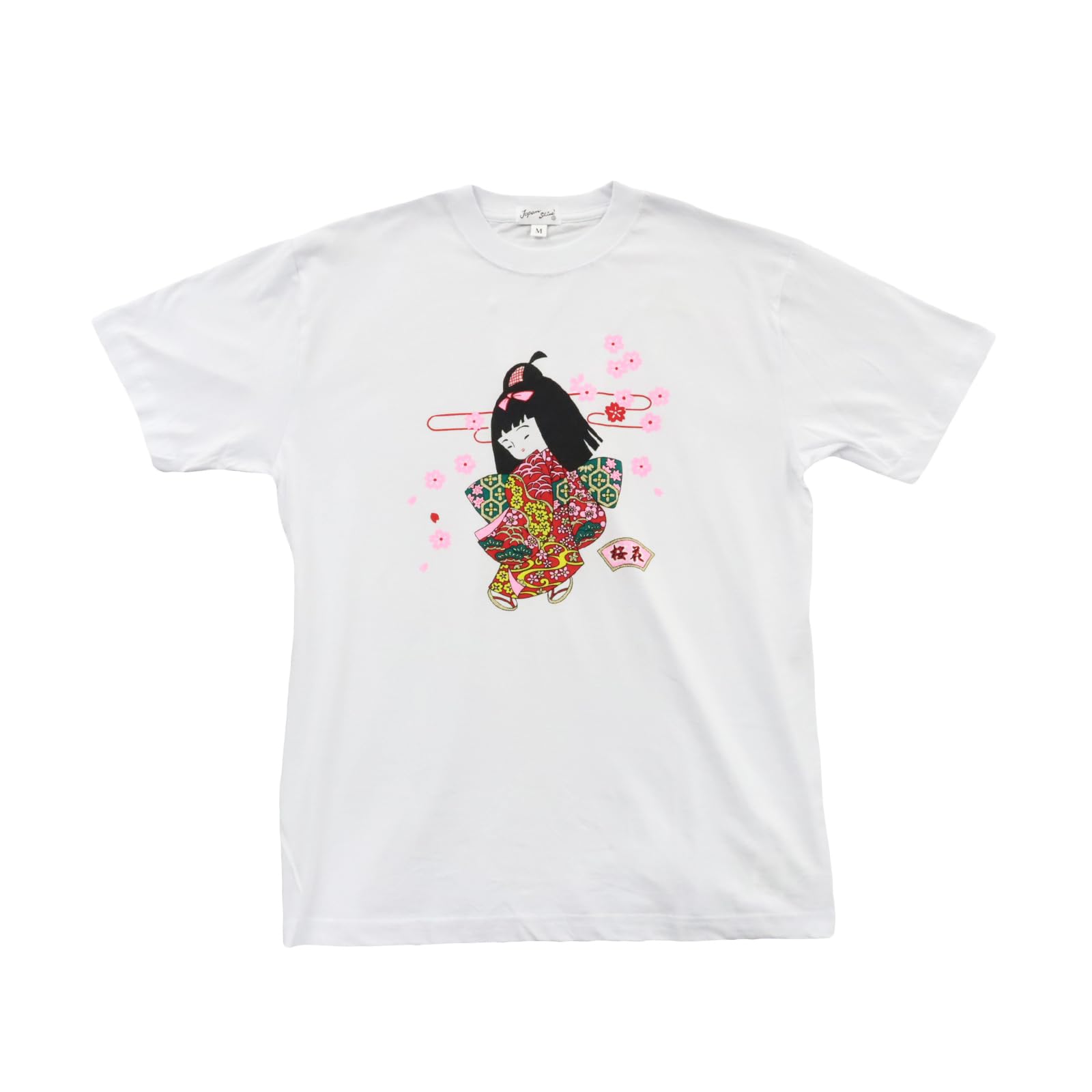 Japanese Souvenir with 4 years old White Shin-ei [T-shirt pigtails] (height 100cm)