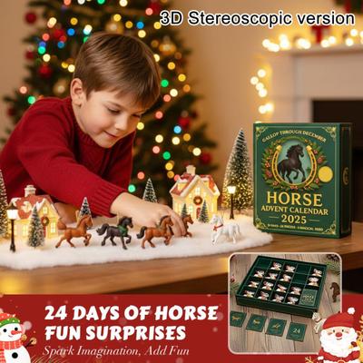 Yousheng Advent Calendar 2025 24-Day Christmas Countdown Calendar Multifunctional Holiday Decoration for Kids Rooms Houses Cars Festive Fun Gift