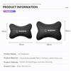 AAKC1 Car Headrest Neck Pillow Lumbar Support Cushion Suit Auto Accessories For Volvo Xc60 Xc90 V40 V60 S60 V50 V90 S80 C40 XC40 V70
