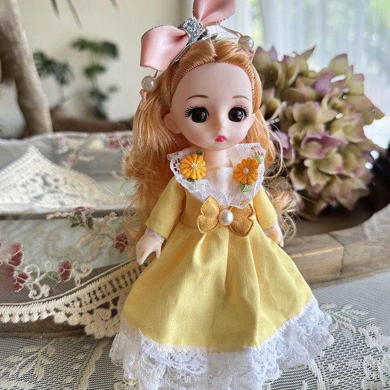 Cute Princess Lolita Doll Set Children Girls Dress Up Play Toy Gift Box