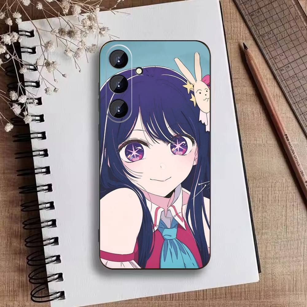 Anime Oshi-no Ko Phone Case For Samsung Galaxy A73,A72,A71,A70,A52,A51 Others Soft Black Cover