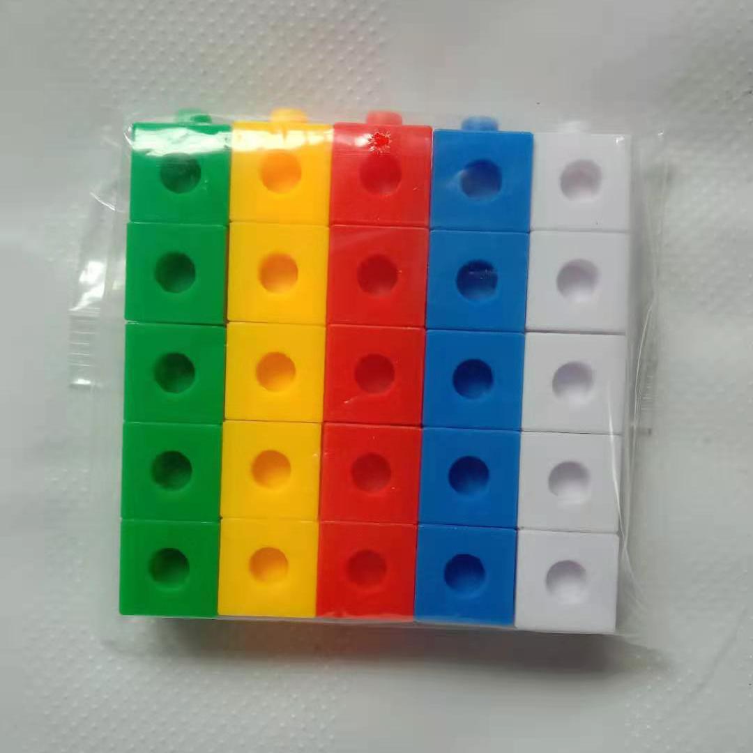

Кубик Линк Радужный Скрепляющийся Блок Игра Обучающий Строительный Блок 3D Пазл Ребенок 25pcs