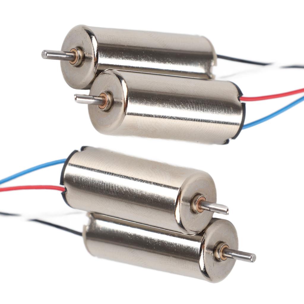 2 Pairs Coreless Motor 8520 8.5x20mm 0.15A Electric Lightweight for Quadcopter RC Drone
