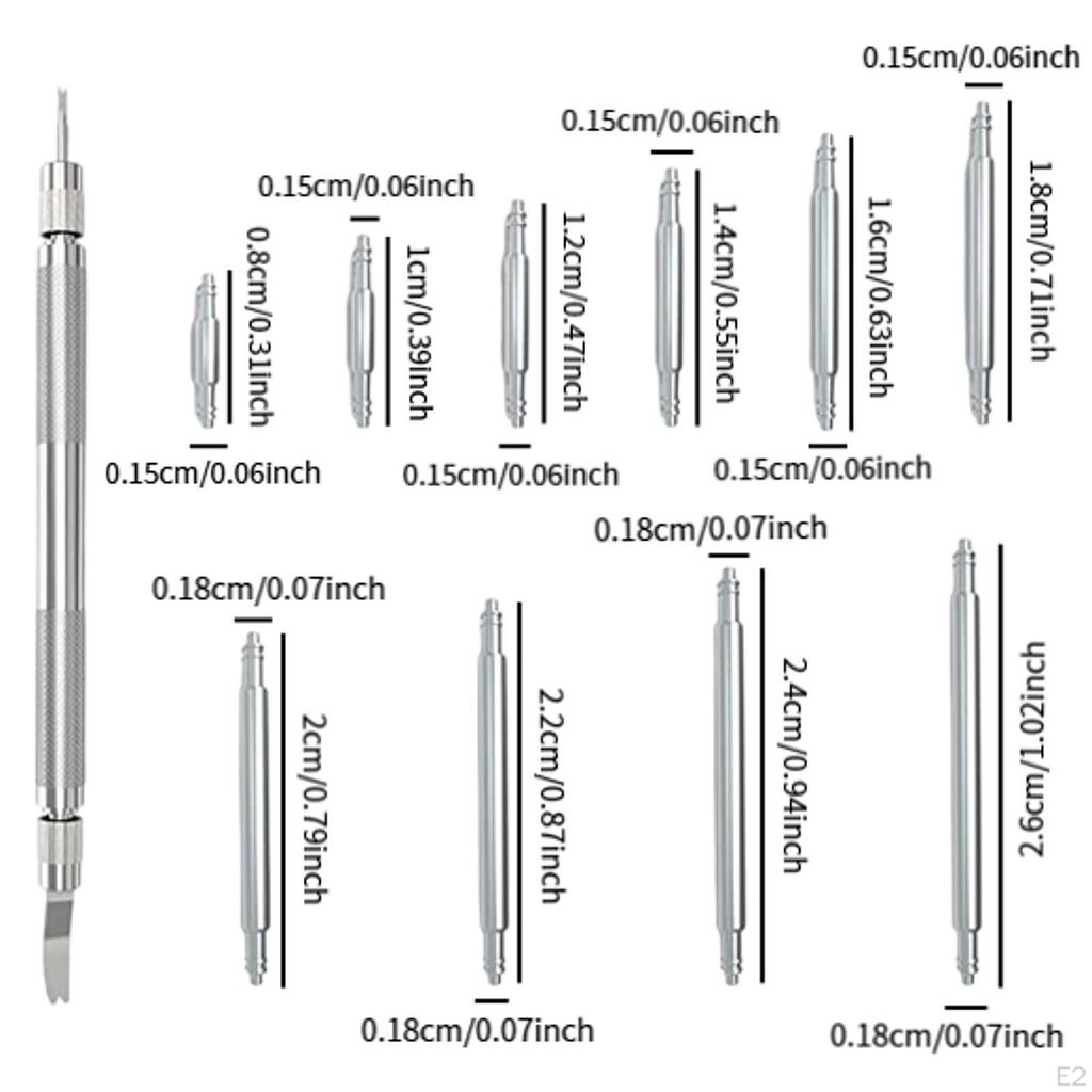 Watch Band Pins Replacement Link Remover Heavy Duty Removal Tool Parts for