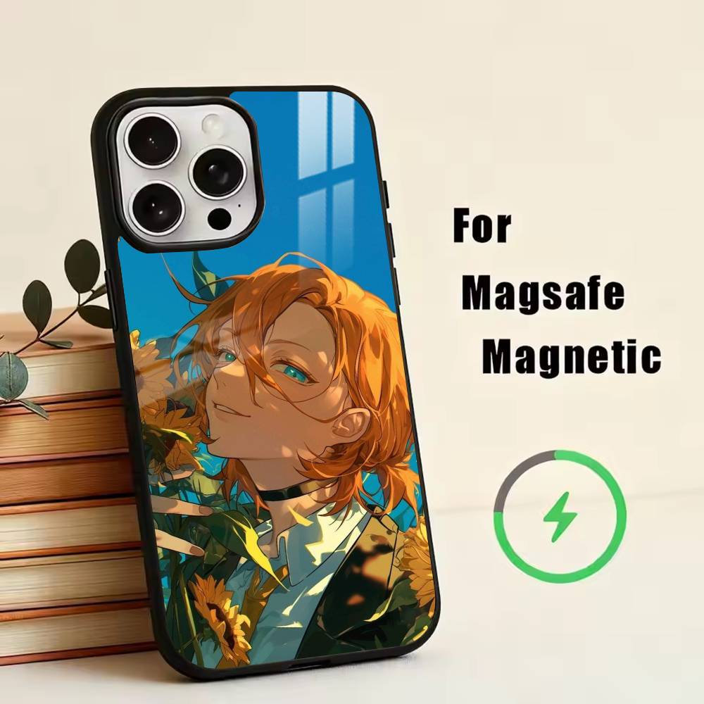 Bungo Stray Dogs N-Nakahara Chuuya Phone Case For iPhone17,16,15,14,13,12,11 Plus,Pro Magnetic with Magsafe Wireless Charging