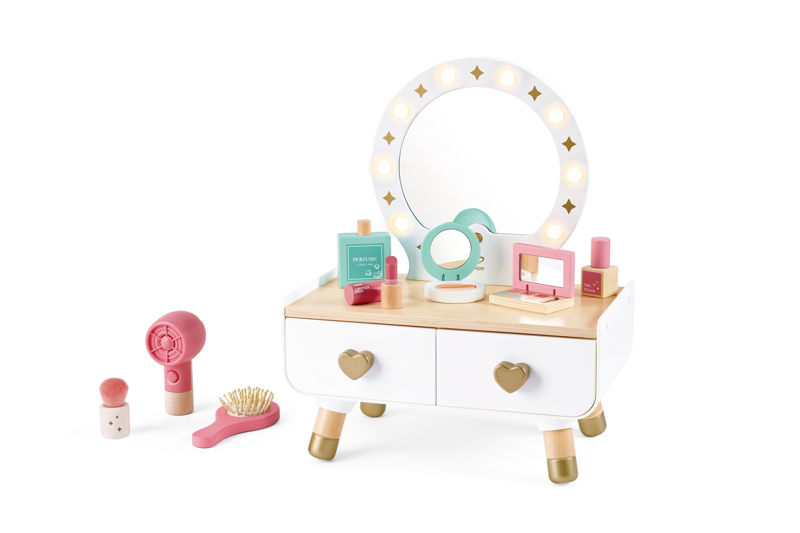 

Hape Pretend Play Cosmetics Dresser E3219 &