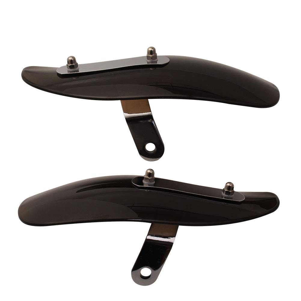 AQIMY Universal Knuckle Guards for and Stone UV Brown Harley, Honda, Yamaha, Suzuki, Windshield, Protection, Protection, Acrylic,