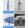 Automatic Stormprevent Umbrella With Simple Open Large Canopy Wind Resistant For Heavy Rain Prevent And Reverse Folding