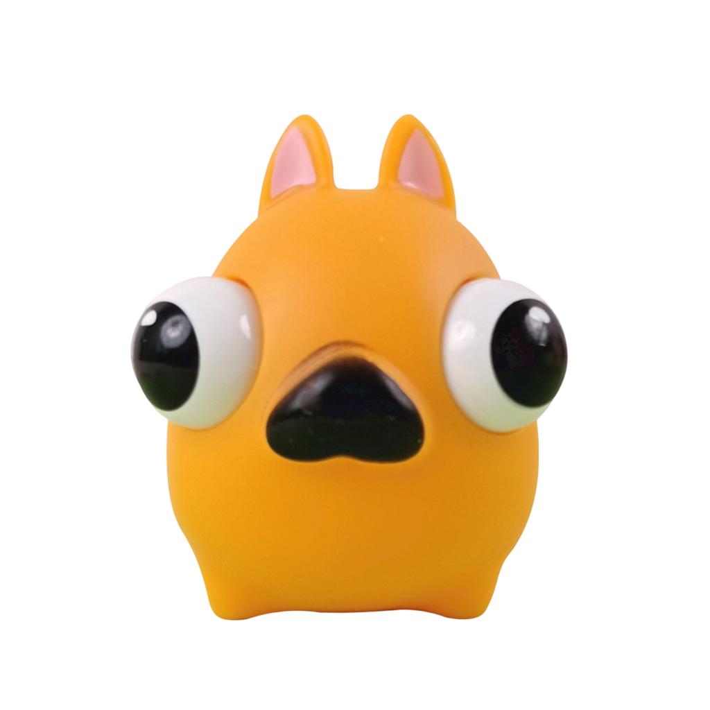Staring Animal Stress-Relieving Ball, Soft Rubber Bubble, Suitable For Children's Gifts.