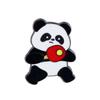 Zinc Alloy Panda Athlete Enamel Pins Trinket Craft Panda Skateboard Brooch Personality Jewelry Giant Panda Shape Badge Hat Badge