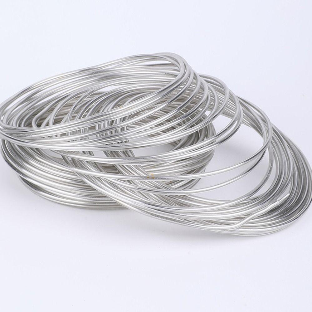 Soft Aluminum Wire 10Meter Metal Wire Rope New Floristry Wire For Bracelet Necklace