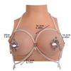 Metal Nipple Clamp with Metal Chain Fetish to Breast Labia Clip Stimulation Massager Bdsm Bondage Sex Products for Women Men