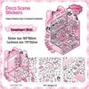 Ink Words Landscaping 3D Stickers: Infeel.Me 20th Edition DIY Fun