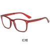 Anti-blue folding reading glasses, high-end KY women, elderly people, far-sighted reading glasses, retro frames, women