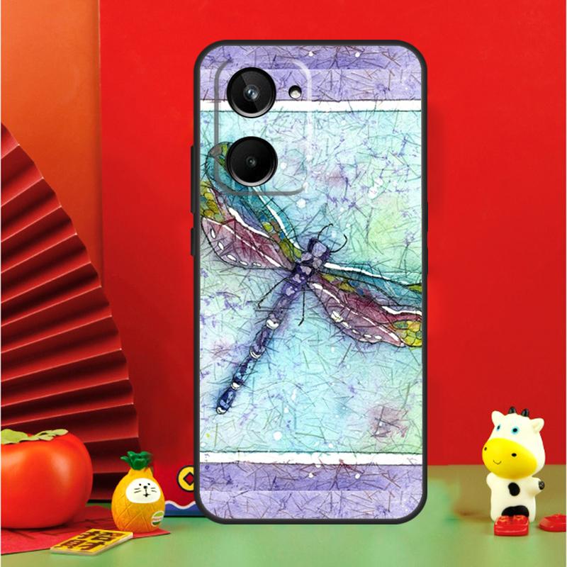 

Dragonfly Case For Realme C67 C55 C53 C51 C35 C33 C31 C30 C25s C21Y GT Neo 6 GT5 9 10 11 12 Pro Plus Realme 11 Pro Plus