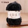 Hand Knitted Fur Yarn Long Hair  Hat Scarf DIY Wool Yarn Simulation Fur Crt Material Autumn Faion Accories