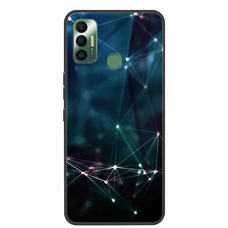 Per Tecno Spark 7 Custodia Lusso Silicone Morbido TPU Cover Custodie per Telefono Per Tecno Spark 7 Pro Spark 7P Spark7 Protettiva KF6 Coque