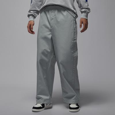 Jordan Casual Pants Men s Light Smoke Gray Moderate Straight Fit Pants S