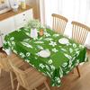 Floral Tablecloth Rectangular Floral Plant Natural Landscape Decor Tablecloth Decorations for Home Kitchen Dining Room Banquet