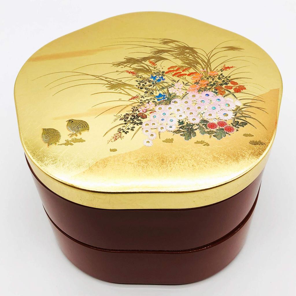 Maeju lacquerware Miyabi 5.0 Flower Weight 6R-507 Red