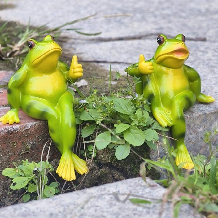 Miniature Frogs Figurines Plant Decoration for Pot,Frogs Garden Decors Frogs Statue Planter Huggers for Flower Ornament