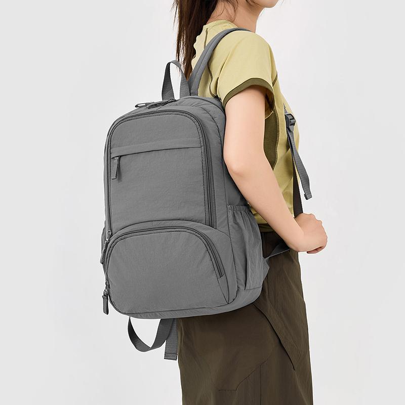 Outdoor Travel Waterproof Backpack Large Capacity Women's Nylon Backpack Lightweight Travel Backpack