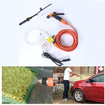 12V Alta Pressão Lavadora de Carros Limpador de Água Bomba de Lavagem Pulverizador Kit Portátil Auto Spray Cleaner