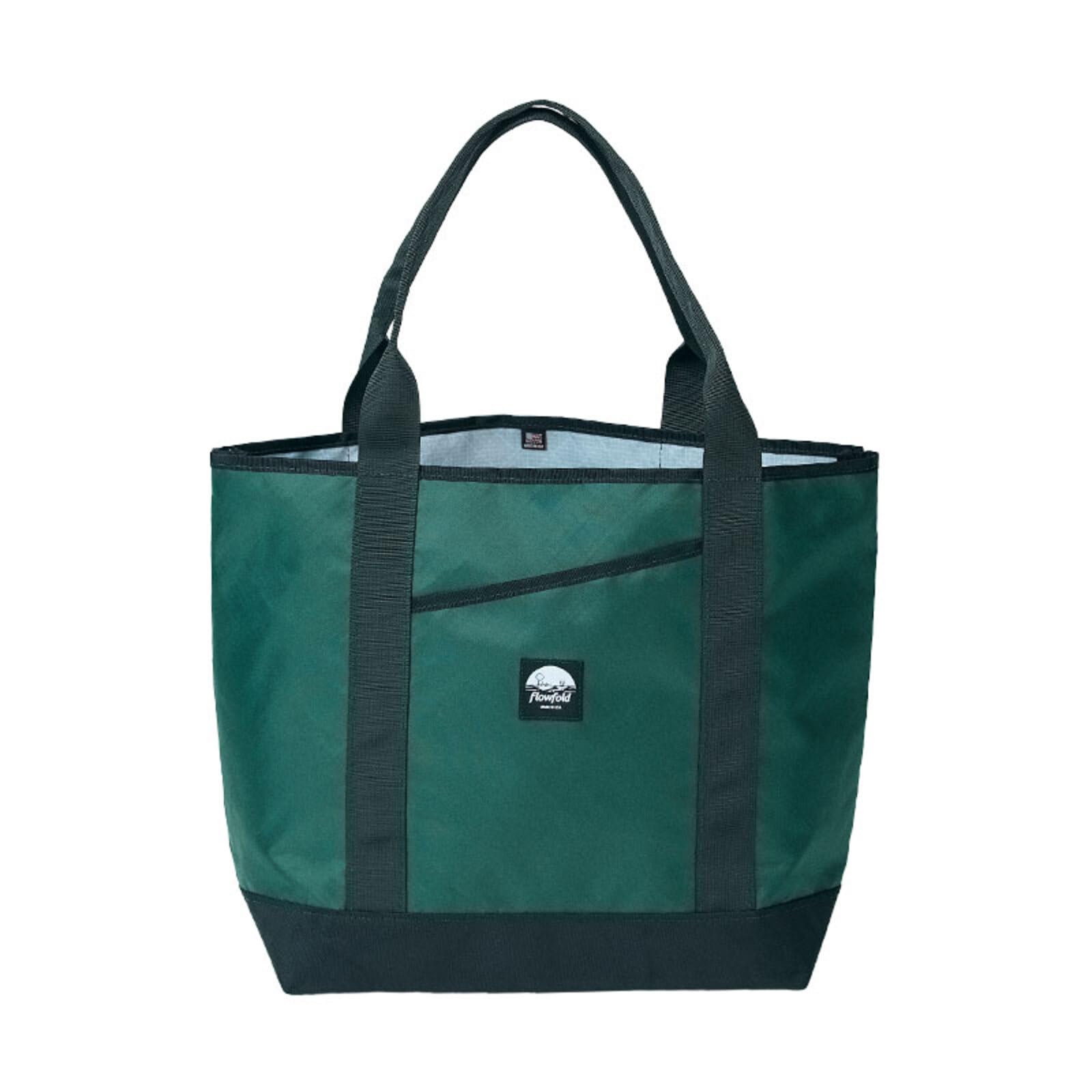 

Flowfold Porter Tote 16L Travel Tote Bag, Green Mountain, ffprt062-JP