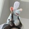 Ratatouille Hairband Cute Headband Kawaii Plush Hair Accessory Color Doll Wide-Brimmed Hairpin Creativity Headdress Gift