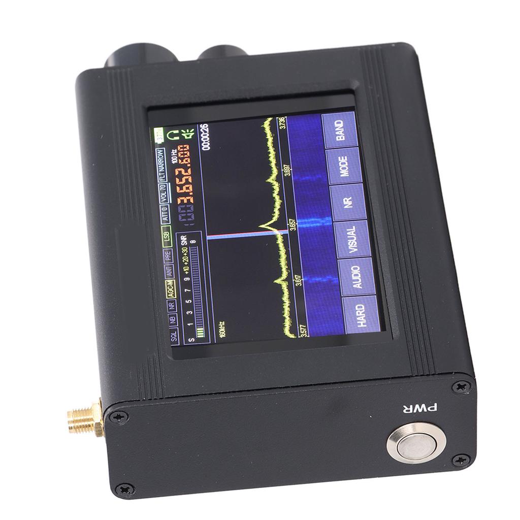 SDR Receiver 3.5 Inch Touch Screen Software Defination Radio Receiver AM SSB NFM WFM Full Bands Receiver 50Khz‑2GHz